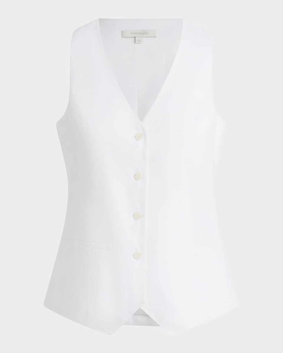 The Jones Linen Vest